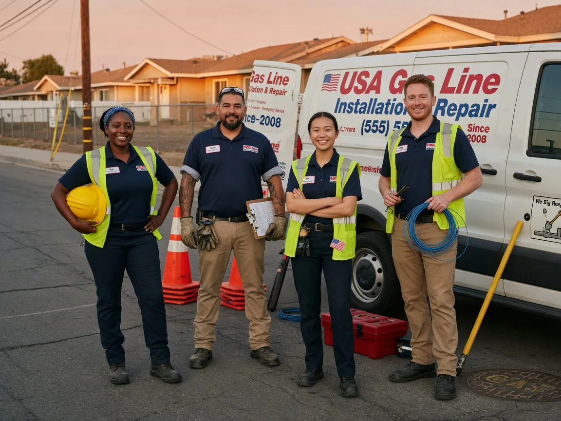 Gas Line Installation company in Vinson, OK